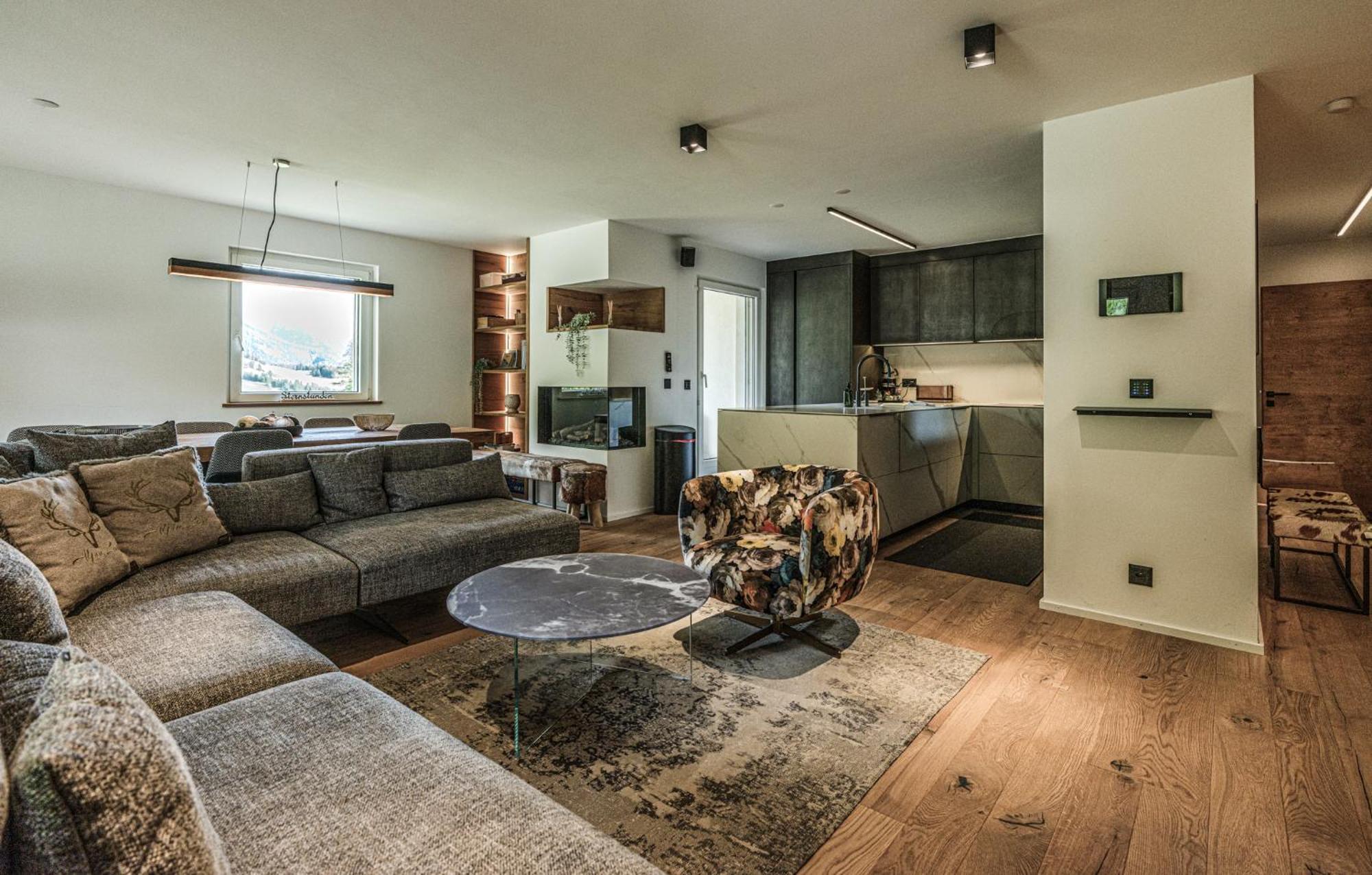 Luxury Mountain Apartment With Private Sauna And Underground Parking Санкт-Мориц Экстерьер фото